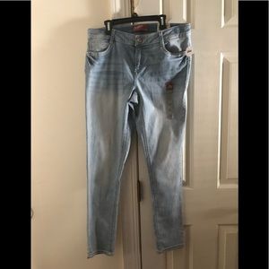 Arizona Jeans Girls 16 1/2 Skinny Plus  👖